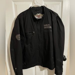 Mens Harley Davidson biker jacket Size Large